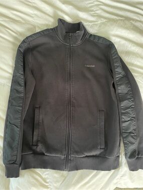 Men’s Calvin Klein Black Zip-Up Hoodie